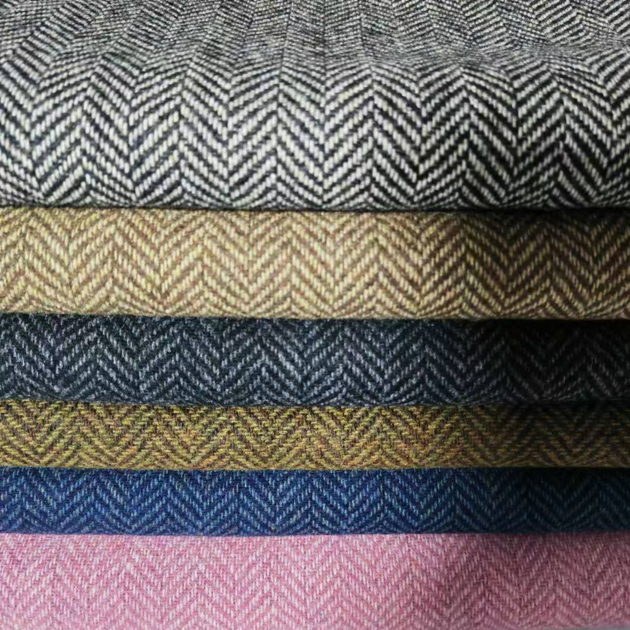 Picture of Shaoxing factory in stock autumn and winter wool herringtop suit shoes hat bags quality woolen herringtop wool
