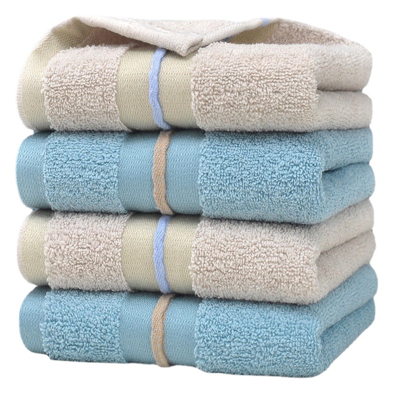 Wholesale double cotton towel gift box company activities opening hand gift annual meeting gift towel custom logo