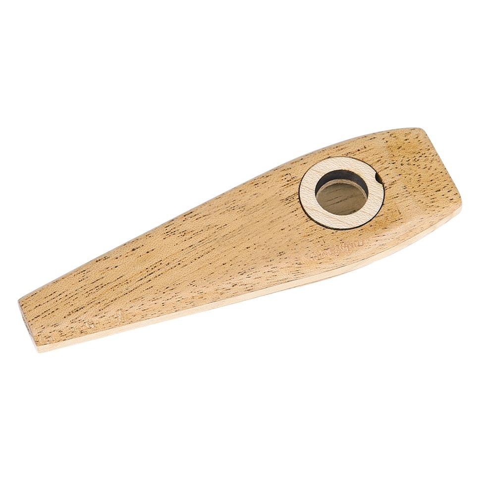 Portable kazu flute wholesale don't need to learn wooden card group flute guitar ukulele accompaniment kazoo