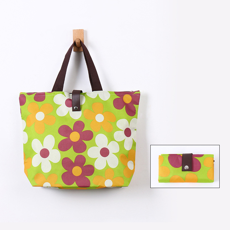 Picture of Oxford Cloth Foldableing Shopping Bag Satchel Shopping Bag Satchel Advertising Environmentally Friendly Foldableable Grocery Shopping Bag Customization