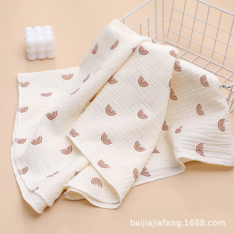 Picture of Baby Towel two-layer cotton gauze class A bath towel hospital newborn bag newborn bath towel wholesale