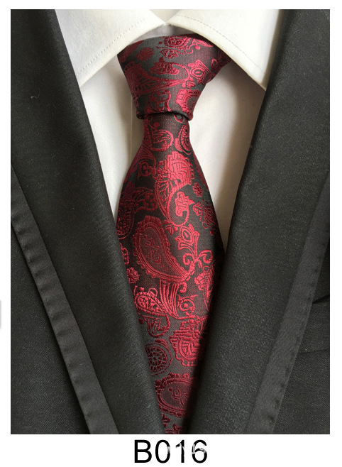 Picture of Manufacturers wholesale tie polyester jacquard tie men's casual formal wear professional business tie in stock supply
