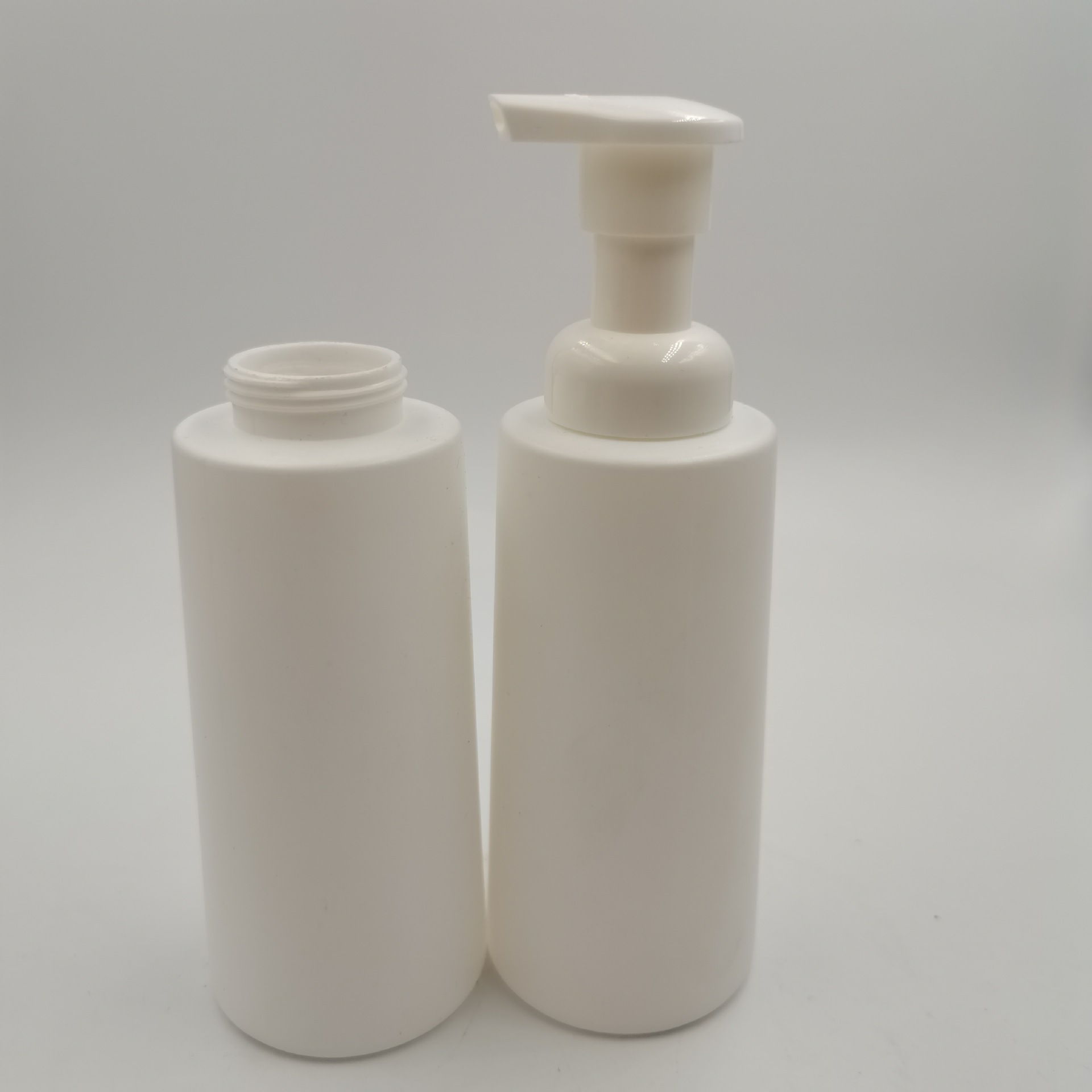 200ml Hdpe Foam Bottle 30 Mouth Conical Self-produced Mousse Mousse Foaming Foam Pump Bottle Foaming Bottle Bubble Bottle