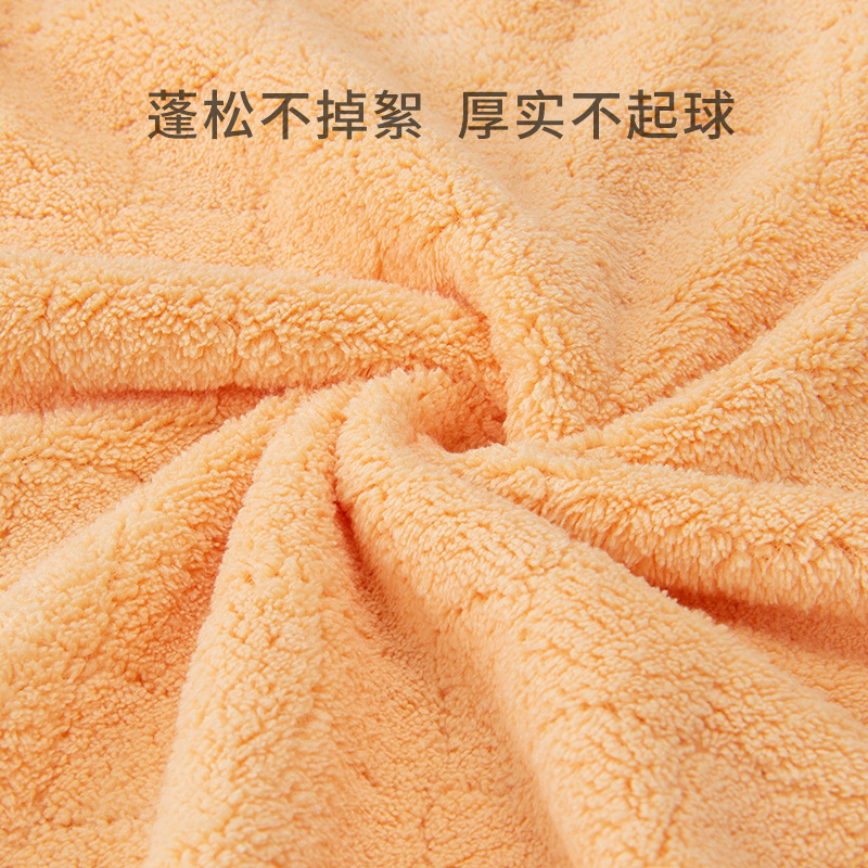 Picture of Newborn baby hooded bath towel super soft absorbent quick-drying children's cloak bath bathrobe baby hooded blanket autumn and winter