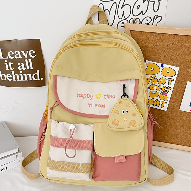 Picture of Schoolbags for High School Students High Quality Wholesale Customized Junior High School Students and Elementary School Students Cute Backpacks Girls and Children's Backpacks