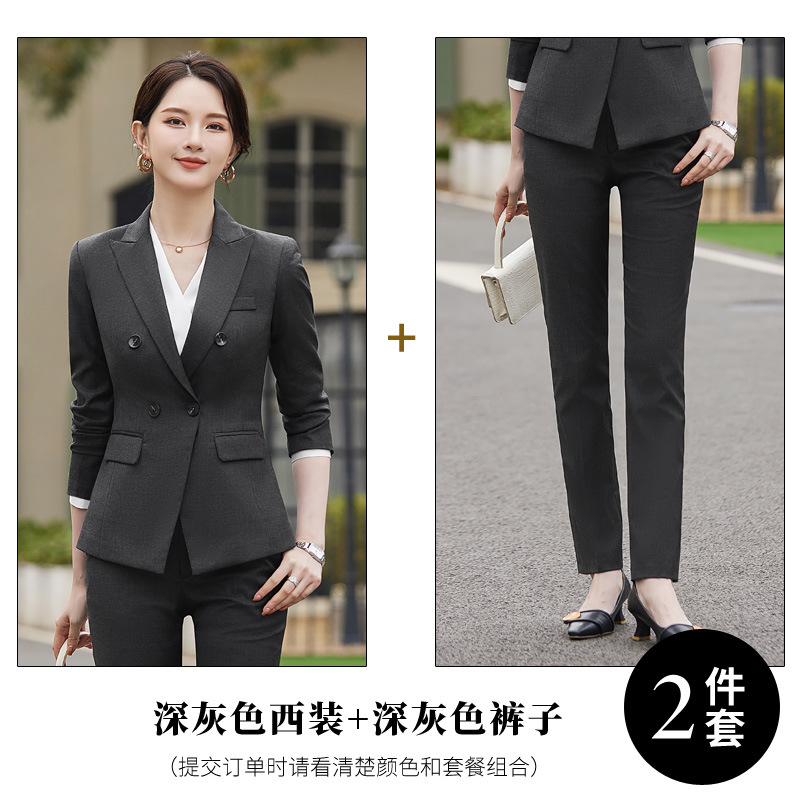 Picture of Interview Suit suit Women Formal Occasion Formal Dress College Students Civil Servant Professional Suit Work Clothes 2024 Spring and Autumn