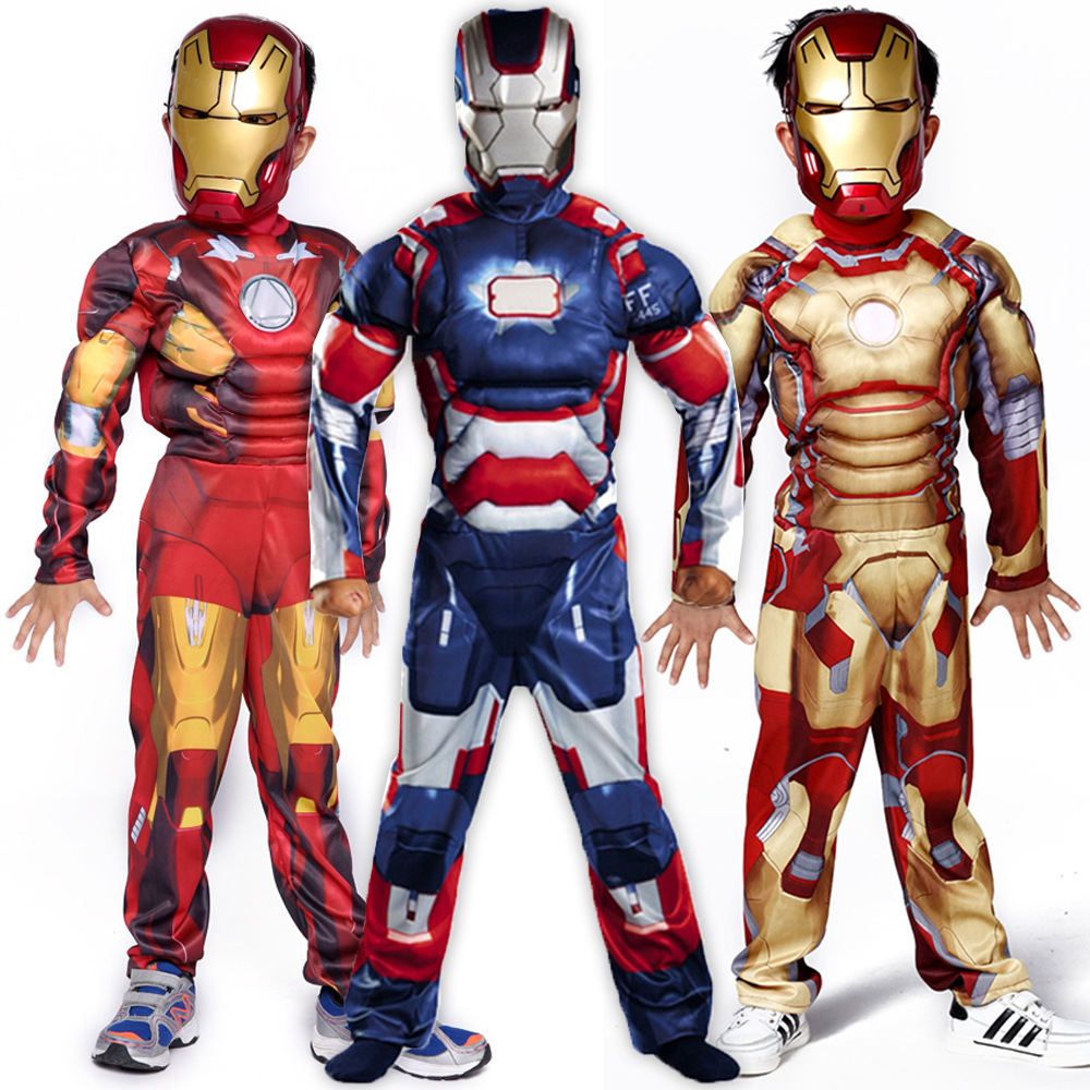 Avengers Star Wars Kids Captain America Iron Man Superman Hulk Halloween Dress Up Costume