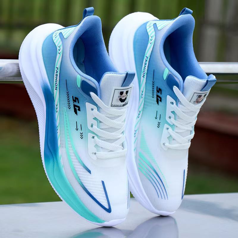 Soft Bottom sneaker 2025 New Korean Style Breathable Student Shoes Ultra Light Comfortable Running Shoes Spring and Summer Casual Men's Shoes
