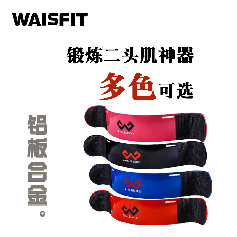 Picture of waisfit Biceps Training Plate Fixed Plate Forearm Barbell Dumbbell Fitness Iron Biceps Curved Lift Plate