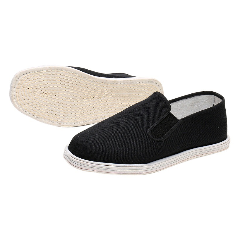 Old Beijing cloth shoes men's wholesale handmade multi-layer bottom cloth shoes slip-on men's pure cloth bottom lightweight breathable driving shoes