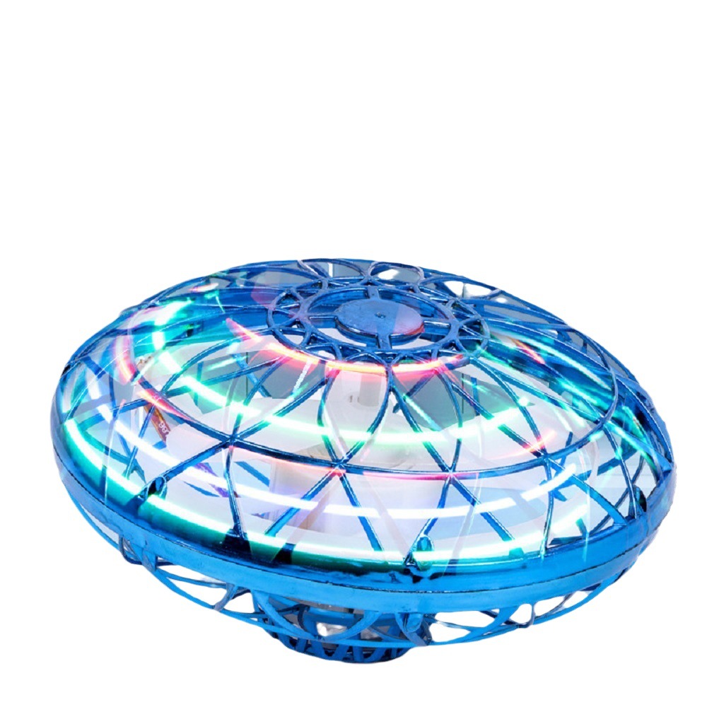 Cross-border explosions luminous flight gyro gyro UFO aircraft gyro magic flight ball fingertip gyro