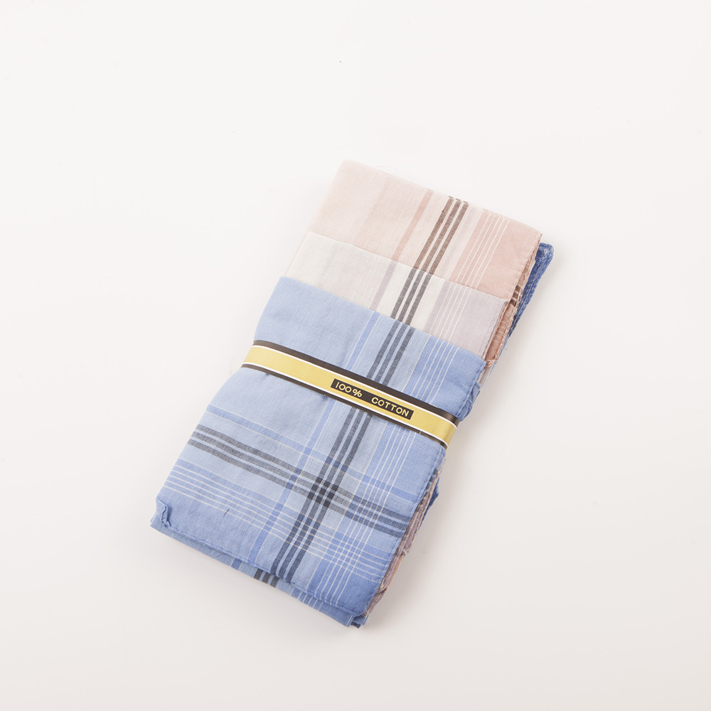 Picture of Men's handkerchief business suit pocket towel high-grade cotton handkerchief