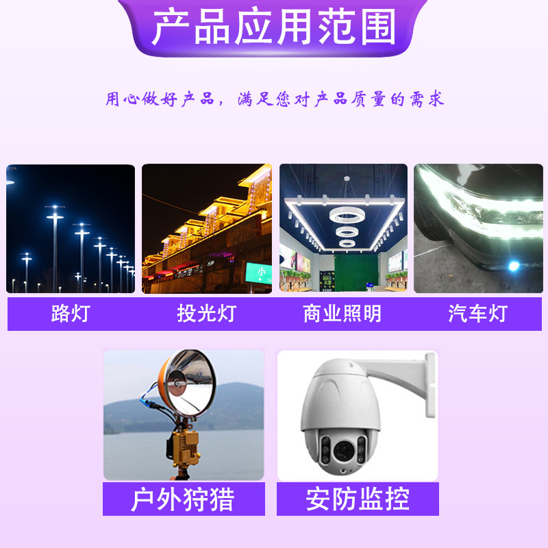 Picture of Led Lamp Beads 5050 Lamp Beads Luminus Sft-40 White Light 25W High Power Applicable Flashlight
