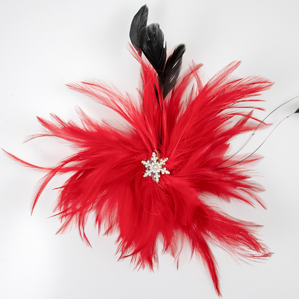 Picture of Christmas Winter New Year Headwear Snowflake Hairpin Side Clip Sparkling Fine Diamond Hairpin New Year Hair Accessories Side