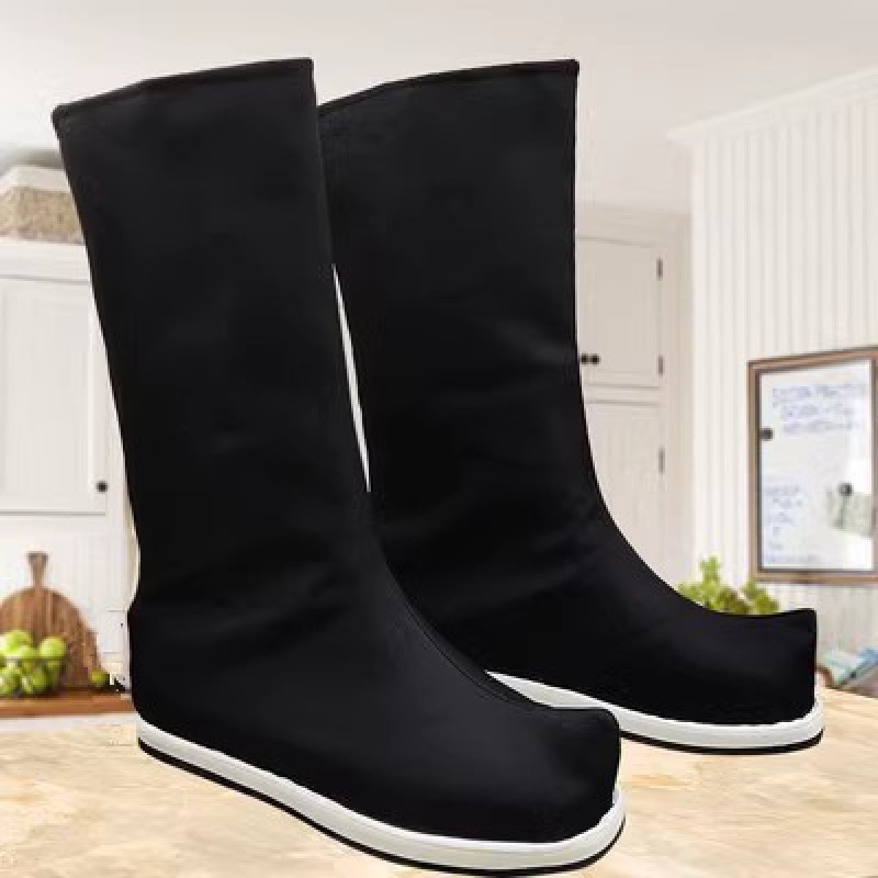 Ancient costume boots, ancient Hanfu boots, men's martial arts boots, performance women's boots, Hanfu shoes, men's black boots, and nothing else
