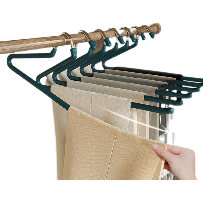 Picture of Non-Slip Goose-Shaped Clothes Hanger for Home Use, Goose-Shaped Pants Hanger, Pants Clip, Traceless Z-Shaped Design, Wholesale from Manufacturer, Creative