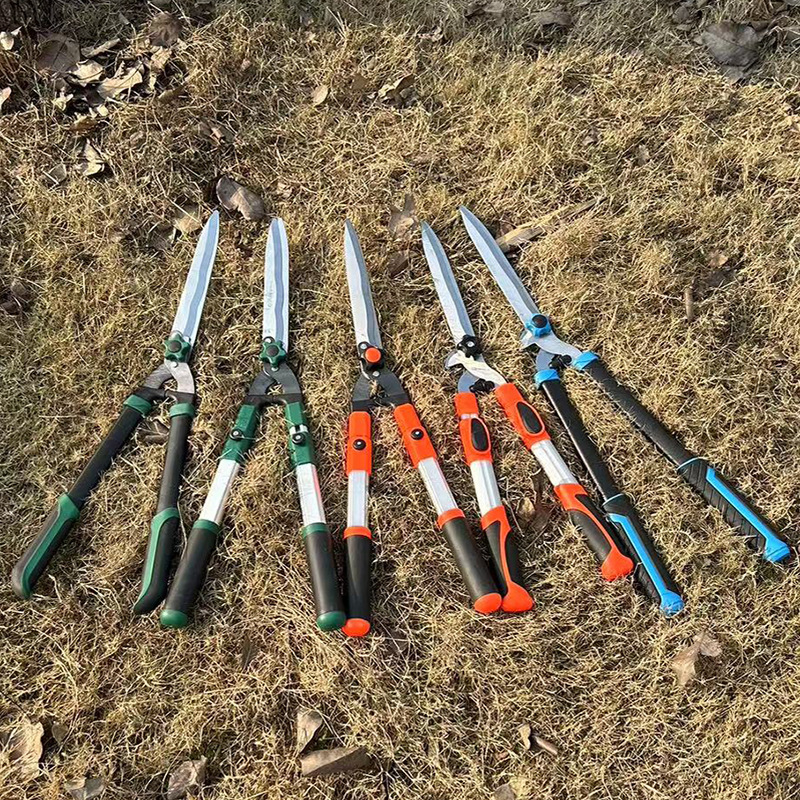 Oubang Lawn Shears Aluminum Alloy Retractable Shears Pruning Garden Art Tools Fence Greening Fence Holly Shears