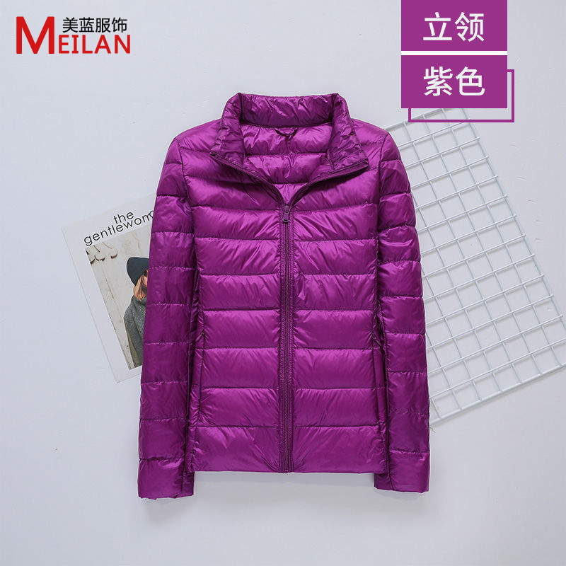 Picture of Women's down Jacket 2025 New Short Style Lightweight Thickened Warm Slim Fit Korean Style White Duck down Fashion Coat Wholesale