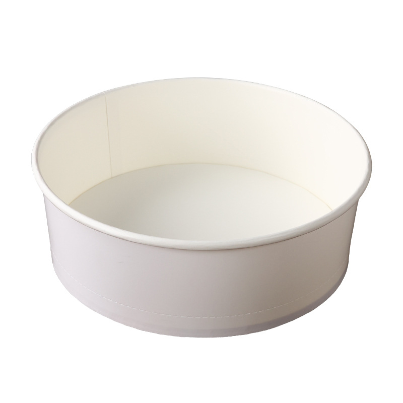 Picture of Qifeng cake mould disposable baking paper bowl 4/6/7/8/10 inch high temperature resistant non-demoulding cake embryo paper mould