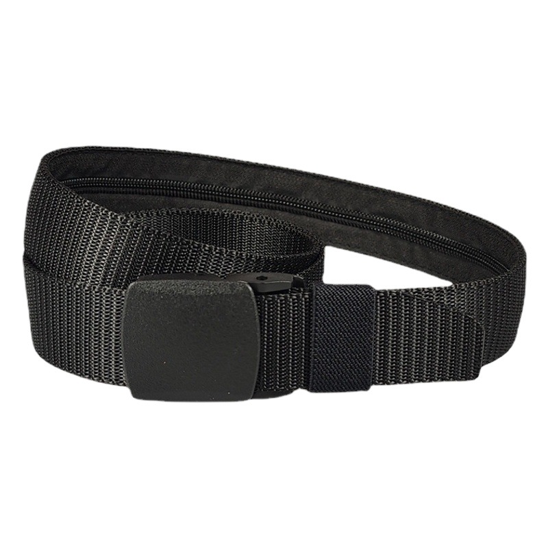 Cross-border Hot Sale Hidden Money Belt 32W015b Nylon Tactical Belt Women's Outdoor Security Function Anti-theft Belt