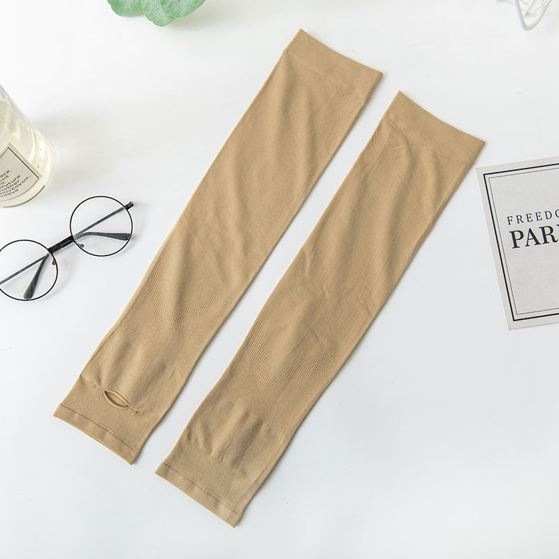 Picture of Ice Sleeves Sun Protection Sleeves for Men and Women, Ice Silk Sleeves with Customized Logo, Outdoor Cycling Anti-Uv Pure Color Ice Sleeves Arm Guards
