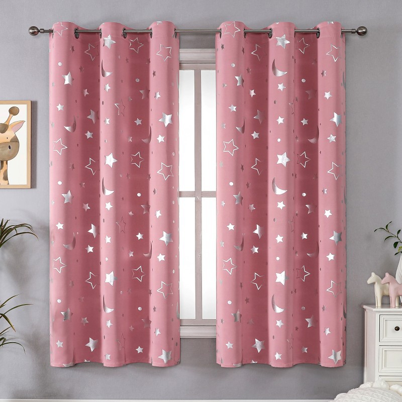 Picture of Source factory high precision full shading curtains cross-border Amazon curtains finished curtains provide Pictures