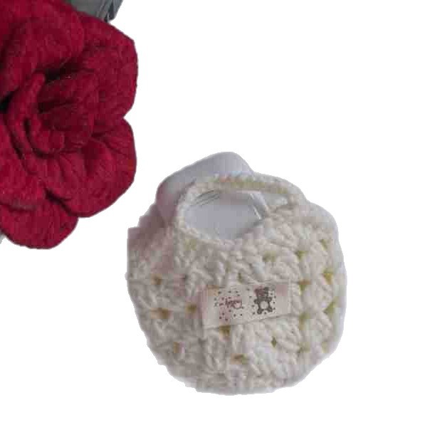 Picture of Hand-Knitted Mini Headphone Bag Dopamine Macaron Colorful Hollow Universal Wool Crochet Coin Purse