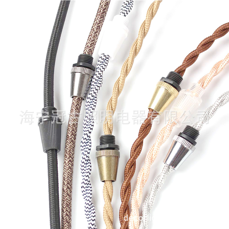Hardware 007 Chandelier Lock Wire Buckle Power Cord Fastening Wire Buckle Anti-pull Wire Buckle Lamp Holder Rear Cover Wire Buckle