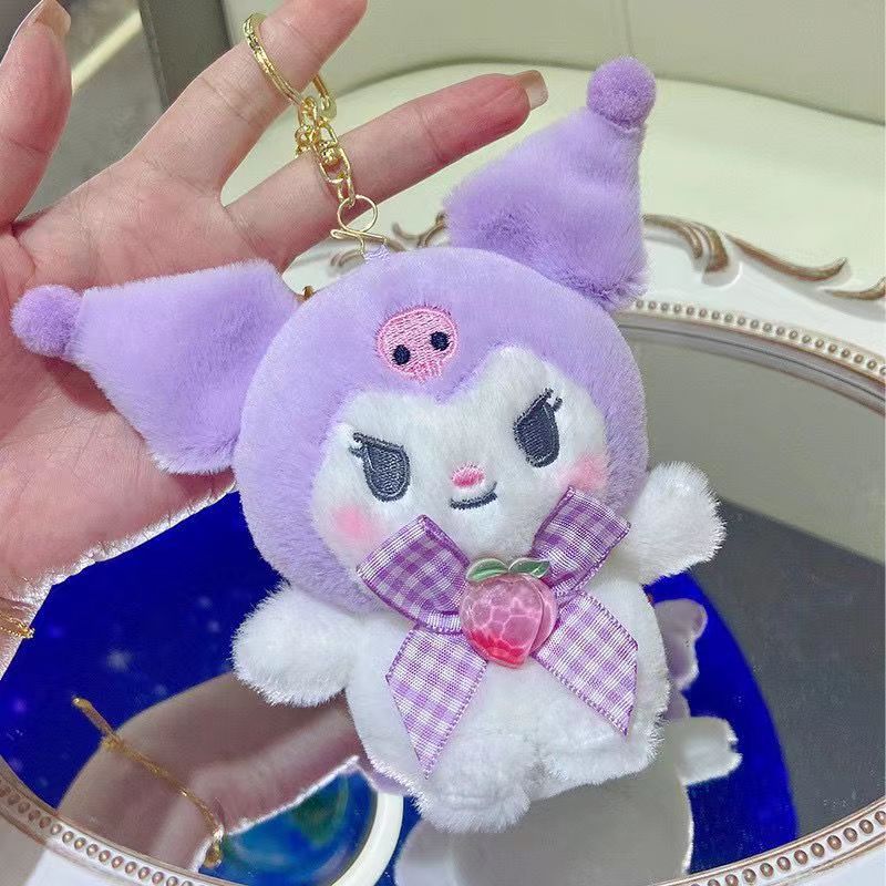 Picture of Cute pet Darling kulomi dog melody plush doll key chain pendant student female schoolbag key chain