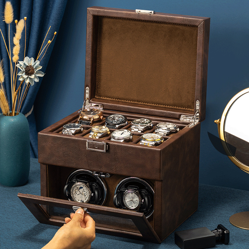 Picture of New Mechanical Watch Watch Shaker Watch Turner Spot Watch Storage Display Box Cross-Border Supply Watch Products