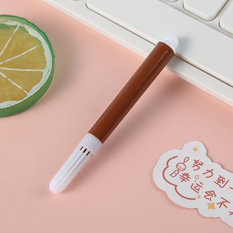 Picture of 101-4 color watercolor pen 6 color mini watercolor pen children diy brush pen accessories painting set stationery wholesale