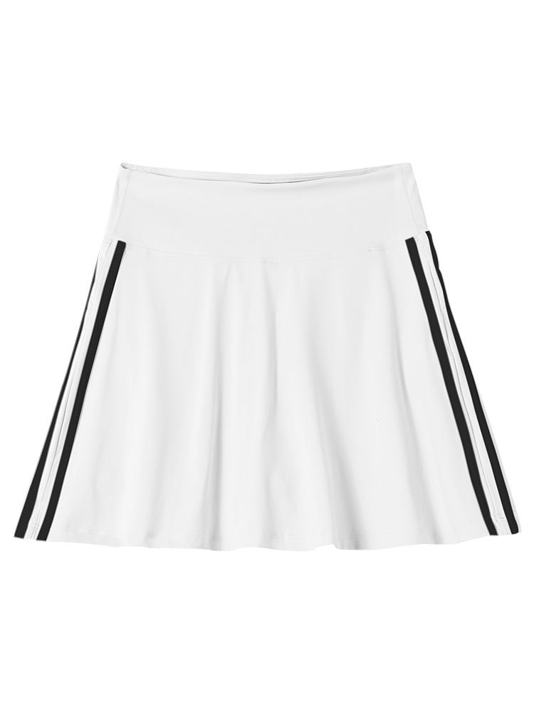 Casual Fashion Skirt Women's Summer High-Waist Color-Blocked Stripesd Skirt Badminton Tennis Skirt Sweet Sports Culottes