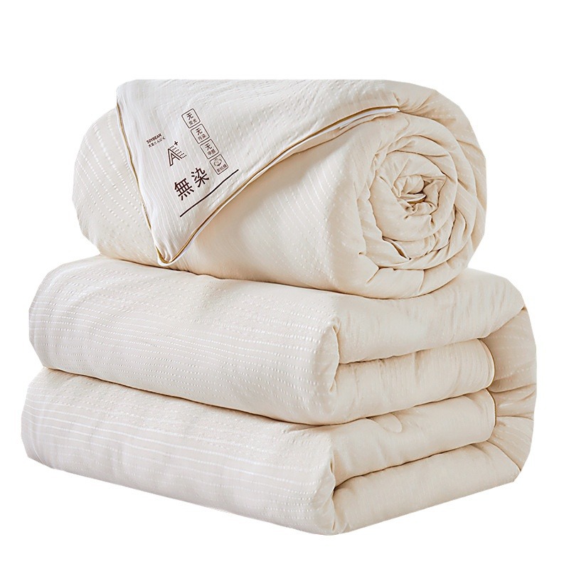 Picture of Quilt winter quilt thickened warm quilt soybean fiber quilt two-in-one zipper twin letter quilt core