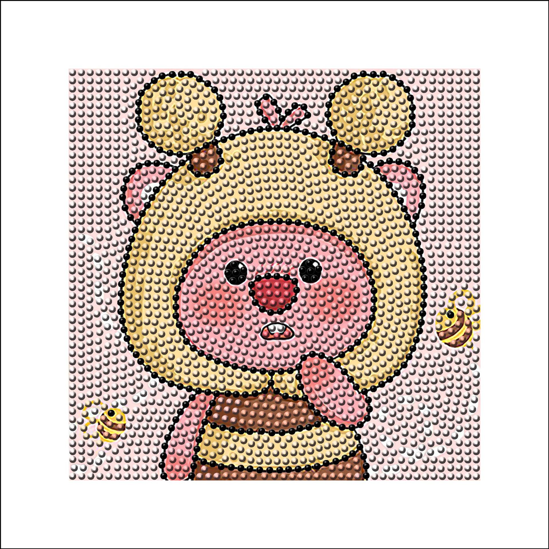 Picture of Creative DIY Kidsren's Diamond Painting Kidsren's Educational Toys Cartoon Diamond Painting Handmade Diamond Painting Can Be Shipped on Behalf of