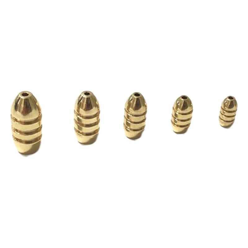 Wholesale pure copper bullet copper, Tongxin drop Texas fishing group counterweight drop fishing accessories fish drop Luya accessories