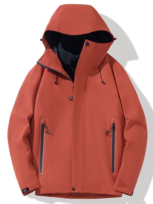 New national standard assault clothing women's full heat sealing pressure rubber assault clothing men's three-in-one fleece cold warm coat wholesale