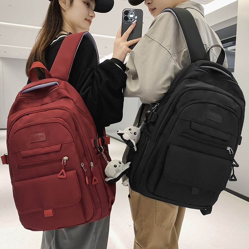 Picture of Schoolbags Men's College Student Backpacks Middle School Students Junior High School Students Ins High Quality Wholesale Custom Primary School Student Backpacks