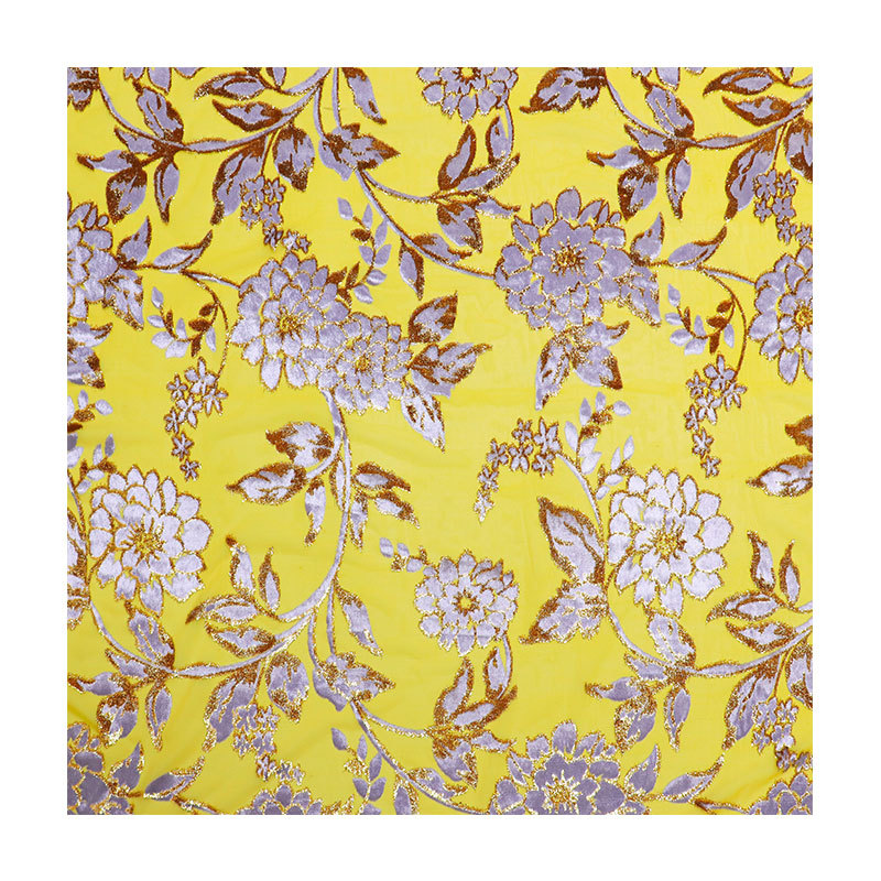 Picture of Factory Wholesale Patterned Woven Velvet Jacquard Velvet Fabric High-End Dress Cheongsam