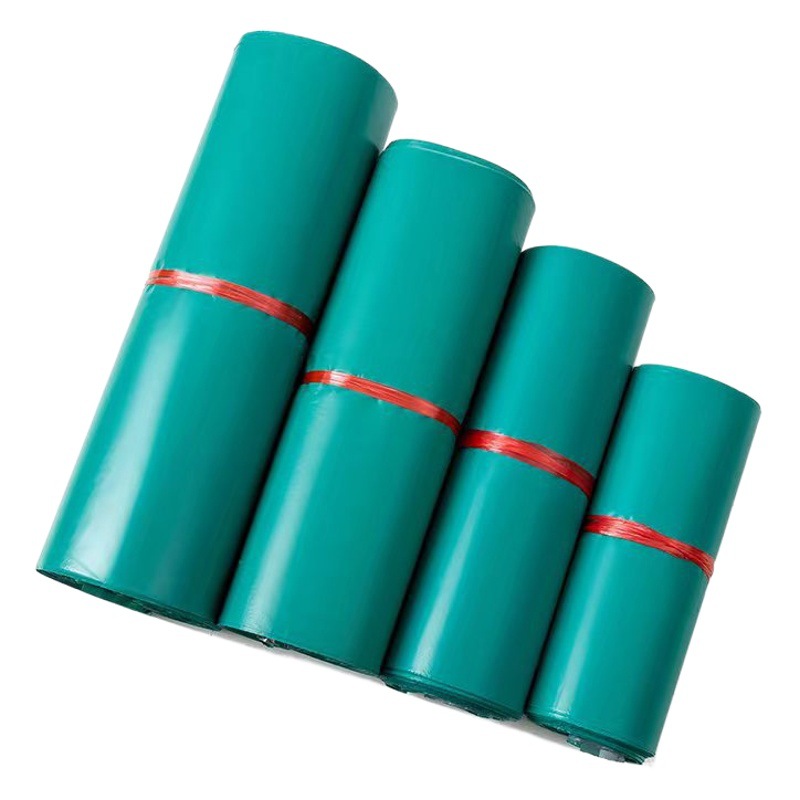 Green Thickened Courier Bags, Packing Bags, Waterproof Bags, Plastic Packaging Bags, E-Commerce Logistics, In-Stock New Material Courier Bags
