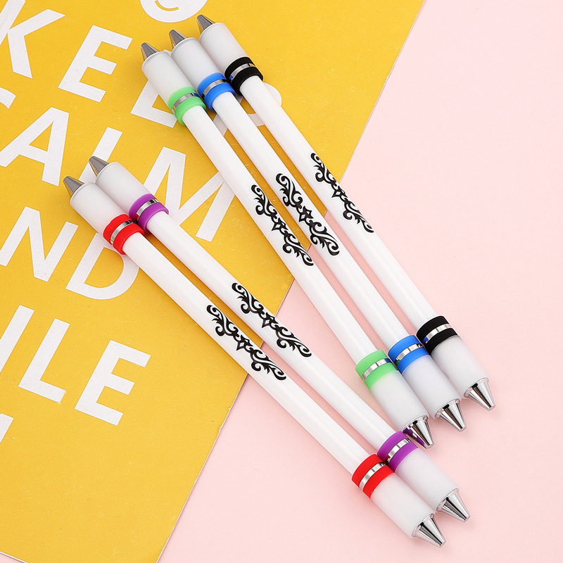Bright fun transfer pen spring note transfer pen wholesale fall resistant transfer pen beginners transfer pen personality balance pen students without refills