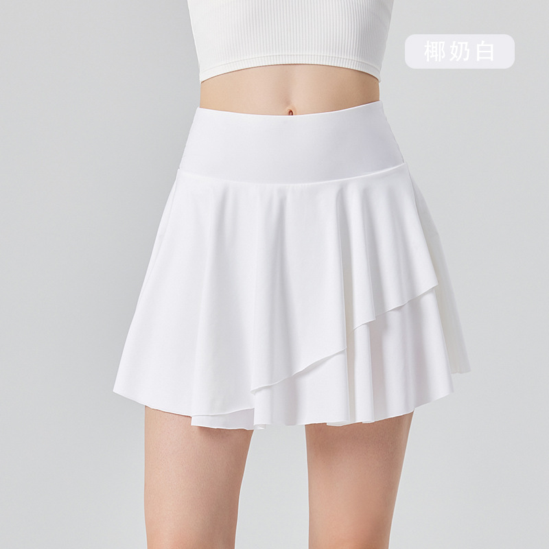 Picture of Cross-border Sports Golf Skirt Women's Quick-dry Sports Skirt High Waist Tennis Pleated Short Skirt Yoga Wear