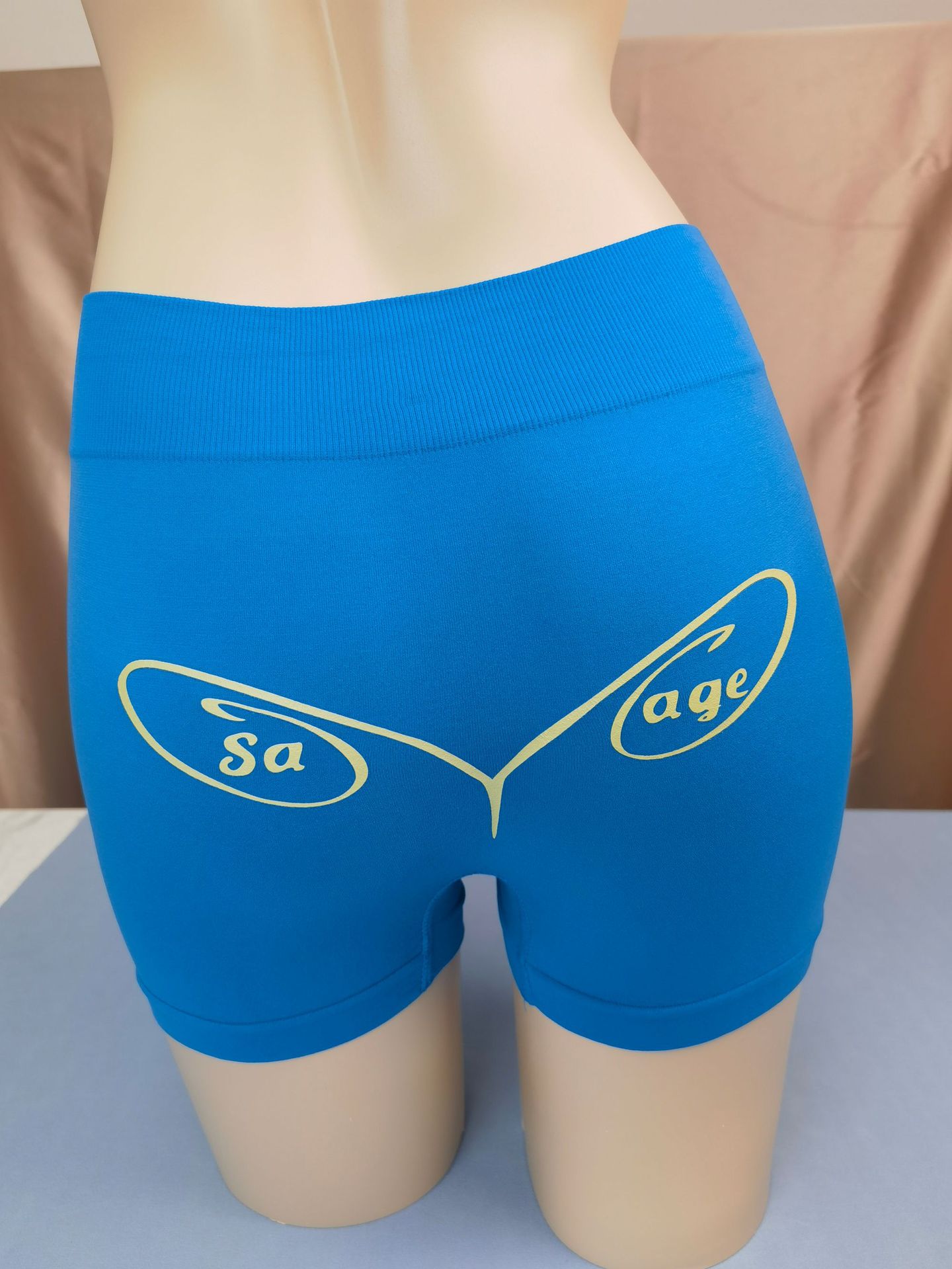 Picture of Cross-border Hot Letter Hip Fitness Sports Leisure European and American Style Women's Shorts
