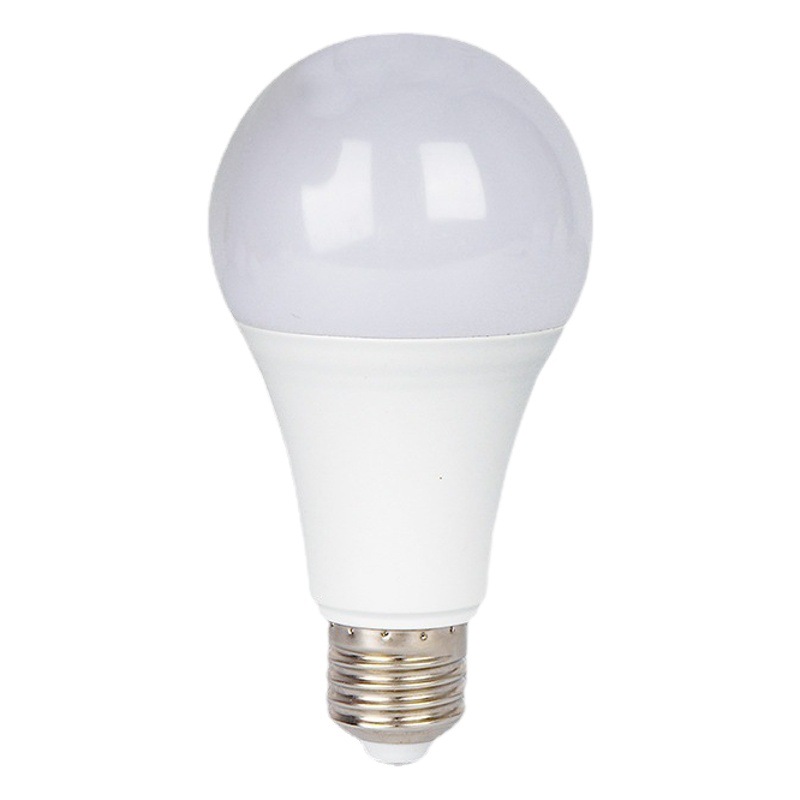 led bulb household e27 energy-saving large screw mouth three-color light changing 5W7W light source super bright E27 bulb spiral bulb