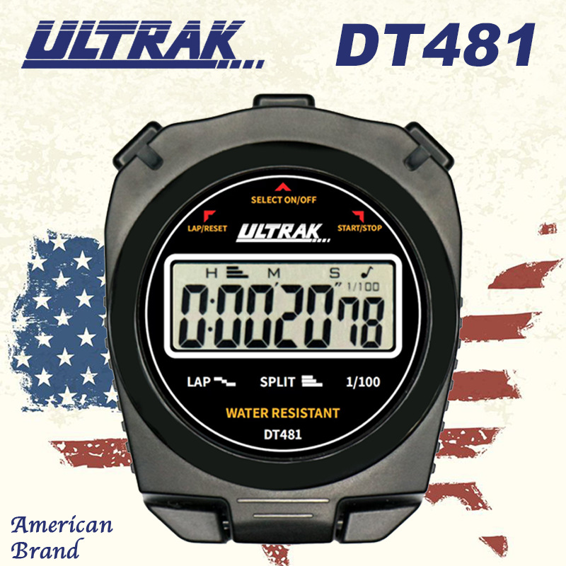 Electronic stopwatch DT481 Dingerzhi ULTRAK Osec Simple Single Row Display Timer Track and Field Training