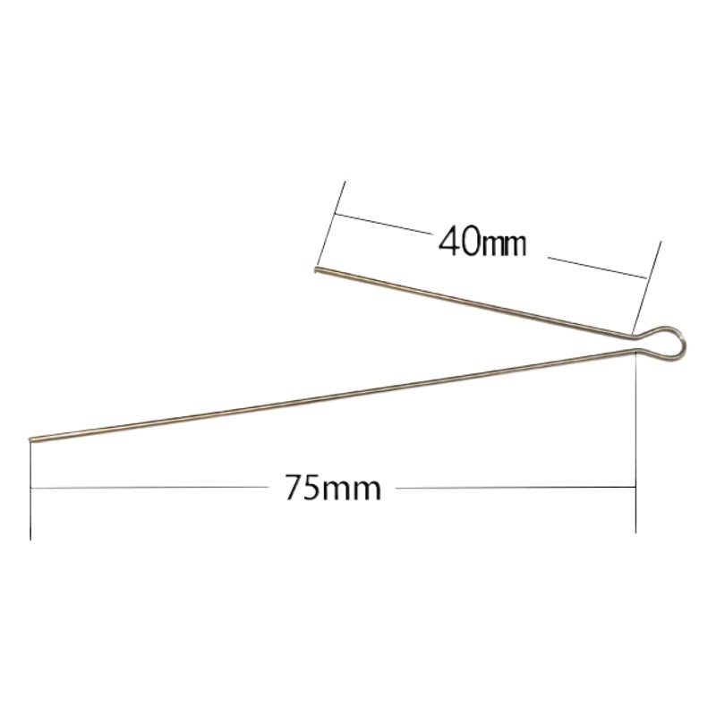 Rotating Sequin accessories hand water drop sequin spindle wire road metal wire fishing accessories