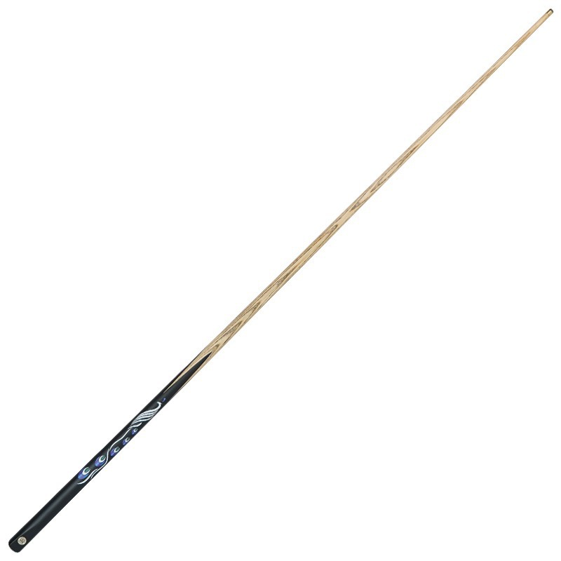Picture of One-Piece Weighted Billiard Cue Chinese Billiard Cue Small Head Medium Eight Professional Billiard Cue One-Piece Rod