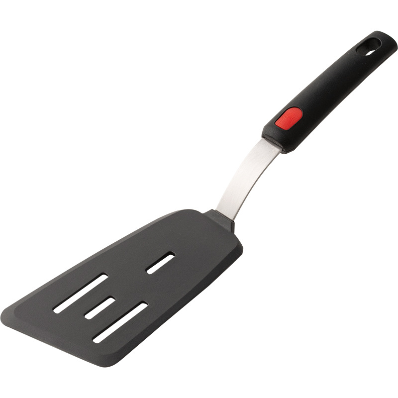 Picture of Stainless Steel Handle Silicone Cooking Shovel 5 Piece Set Kitchen High Temperature Resistant Silicone Frying Shovel Household Teppanyaki Cooking Shovel