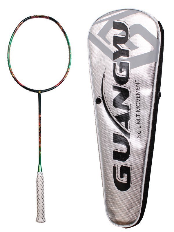 Amazon's Popular Badminton Racket Lightweight 4U Offensive Special Adult Carbon Racket Competition Badminton Racket Single Racket