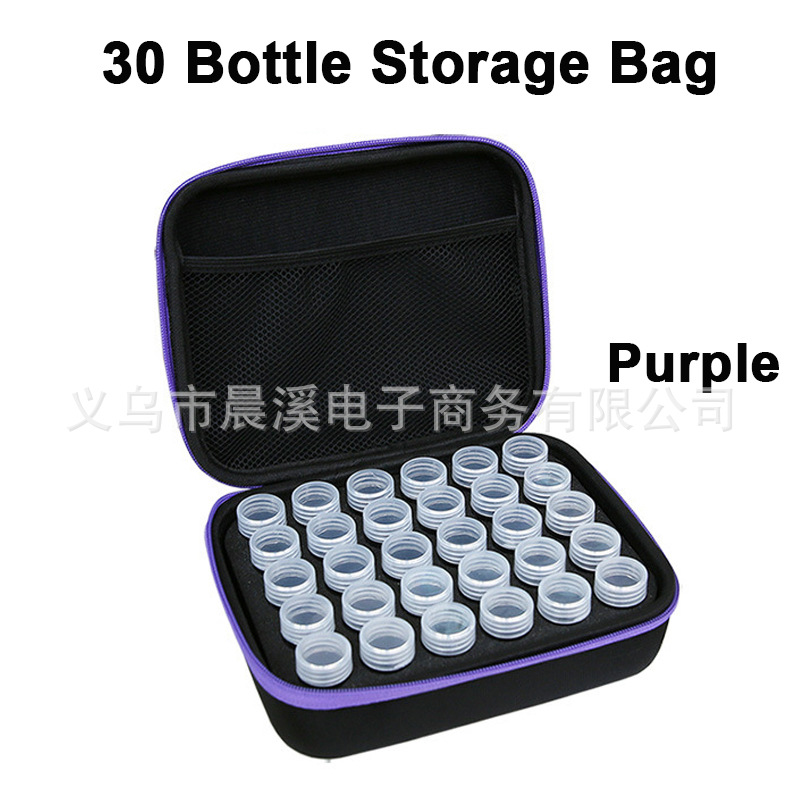 Picture of DIY diamond painting tool 60/120/240 grid drill bottle portable storage bag suit foreign trade new drill