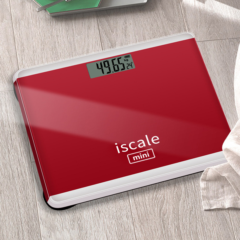 Picture of Mini Electronic Scale Human Body Weight Scale Adult Health Weighing Scale Accurate Electronic Scale Weighing Human Body Weight Scale